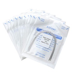 AZDENT Dental Orthodontic Super Elastic Niti Arch Wires Rectangular Nature Form