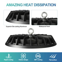 500W UFO Led High Bay Light Commercial Industrial Factory Warehouse Light 5000K