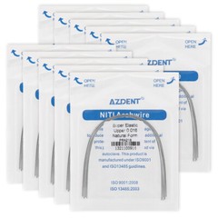 Dental Orthodontic Braces Brackets Mini Roth.022 Hook 345 /NITI Arch Wires Ovoid