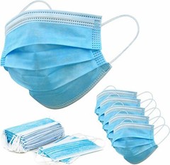 50/100/500 3 Ply Ear loop Face Mask Non Medical Surgical Dental Disposable Masks