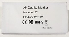 14 in 1 Air Quality Monitor Indoor with Beep Alarm, 6 AQI Air Quality Detector