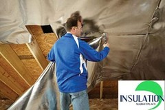 SmartFOIL- 4ft x 250ft Industrial Grade Radiant Barrier 1000 sq ft roll Aluminum