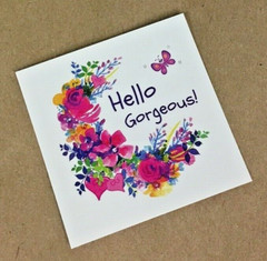 60x Thank You Floral Stickers, Butterfly Pink Flowers Envelope Seals