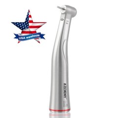 Dental 1:5 Fiber Optic LED Contra Angle Increasing Handpiece for E-type Motor