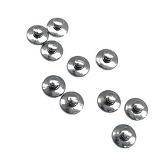 50 Pcs Dental Supplies Orthodontic Ortho Lingual Buttons for Bondable Round Base