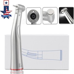 Dental 1:5 Increasing LED Fiber Optic Electric Contra Angle Handpiece Internal