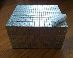 20 NEODYMIUM block magnets. Super strong N52 rare earth magnets!