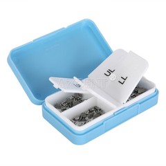 AZDENT Dental Orthodontic Monoblock Buccal Tubes 1st Molar MBT/Roth 0.022