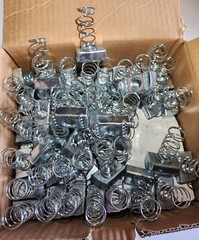 1/2″ GALVANIZED STRUT NUT WITH SPRING-SKU: 3108-EG ( ONLY SALE BOX OF 100 PCS )