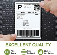 6 Rolls DYMO 4XL Direct Thermal Shipping Labels 4×6 1744907 Compatible 220/Roll