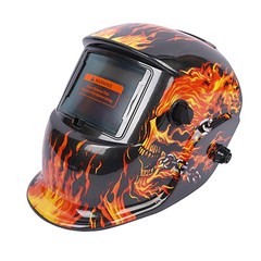 Large Viewing True Color Solar Powered Auto Darkening Welding Helmet Welder Mask