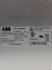 ABB CP-E 24/20.0 Switching Power Supply 115/230V Input 24V 20.0A Output