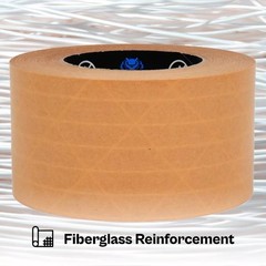 Self-Adhesive Kraft Tape, Shipping Moving Packaging Box Tape