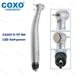US COXO Dental Handpiece LED High Speed Turbine Rotor E Generator Fit NSK KAVO
