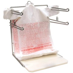 3 Pack T-Shirt Carry-Out Bags, 11.5″ x 6.5″ x 22″ (1000 ct.)