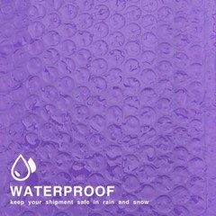 Mix Your Color 50 Poly Bubble Shipping Envelopes Mailers #000 Extra Wide 4″ x 8″