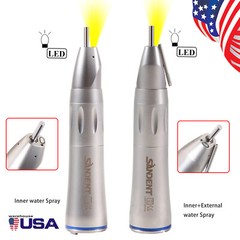 Dental 1:1 Optic Fiber Straight Nose Cone Low Speed Handpiece Inner Water ty