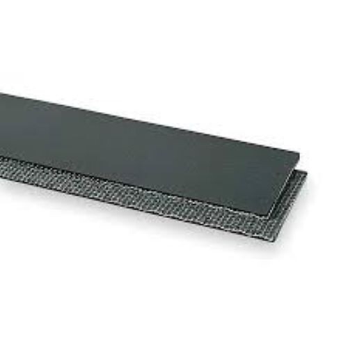 4 Inch Wide PVC 120 Cover One Side Black Conveyor Belt Material (Various Length)