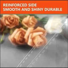 1000 Clear Plastic Cellophane Bags 8″x10″ Resealable Self-Sealing Cello for Art,
