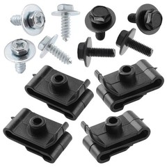50Pcs For Lexus Engine Splash Shield Fender Bumper Screw Clips Rivet Fastener