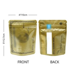Foil Packaging Bag 3.5g – Resealable Barrier Pouch for Secure Keeping 4×5”
