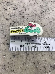 Vintage Swingline? Tot Animal Club Made In Hong Kong & Blue Mini Stapler Staples