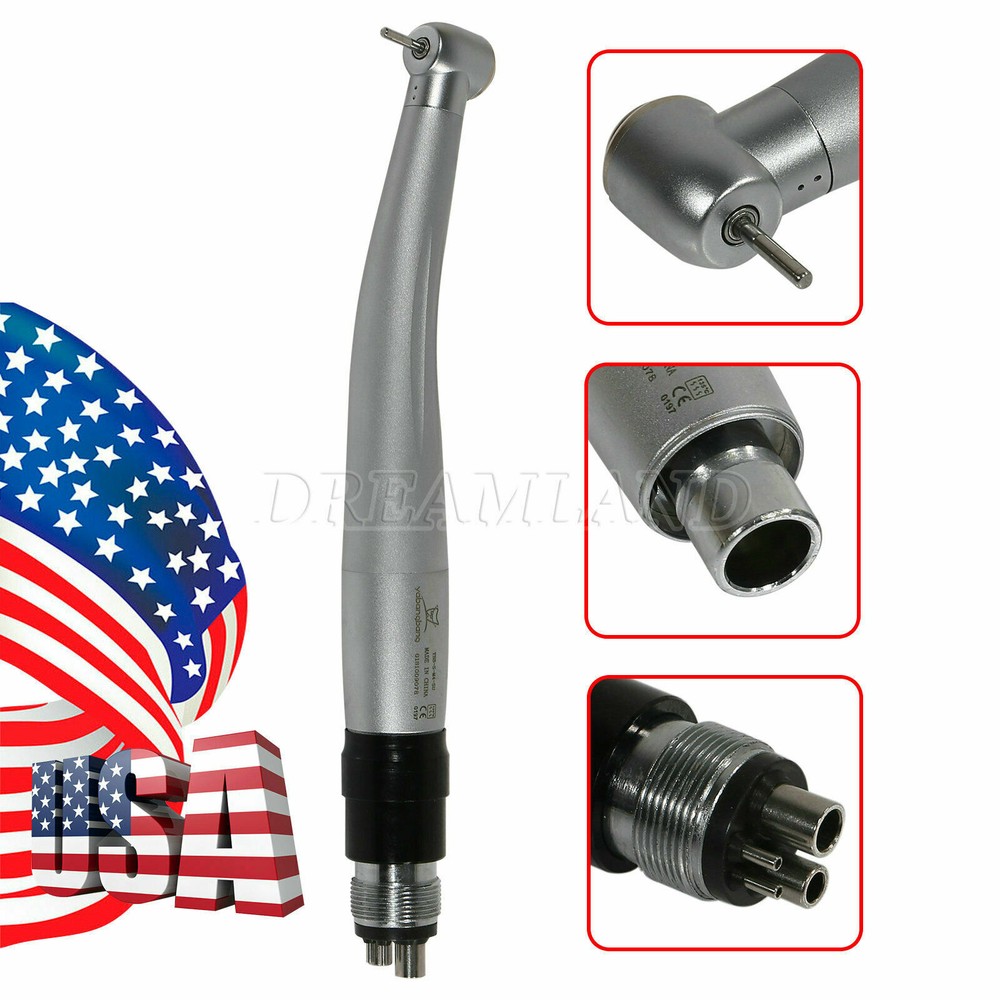 1-20 Yabangbang Dental High Speed Turbine Handpiece with 4-Hole Coupler fit NSK