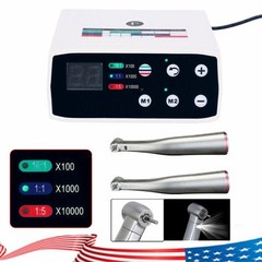 US Dental Brushless LED Electric Micro Motor 1:5 Increasing Handpiece