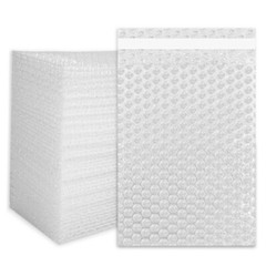 1500 4X5.5 Bubble Out Pouches Bags Wrap Cushioning Self Seal Clear 4″ x 5.5″