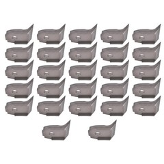27Pcs F0010-3 Replacement Denis Cimaf Type 3 Teeth Silver Steel for DAH Series