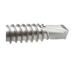 #10 Hex Washer Head Self Drilling Sheet Metal Tek Screws 410 Stainless Steel