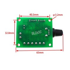 2PACK Brushless Motor DC PWM Speed Controller 8V-26V 20kHz Adjustable Duty Cycle