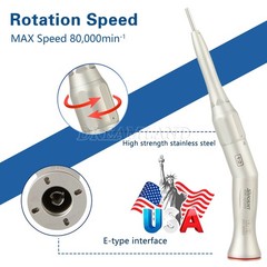 USA Dental Ultrasonic Piezo Scaler + Handpiece Tips 2 Bottles Fit DTE SATELEC OR