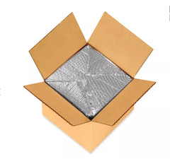 Foil Insulated Box Liners Leakproof Thermal Cold Shipping 6 x 6 x 6 in – Pkg 5 +