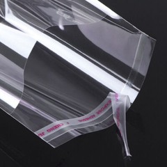 Clear Poly Bags Plastic Opp Cellophane Bags Open Flat Packing T-Shirt Apparel
