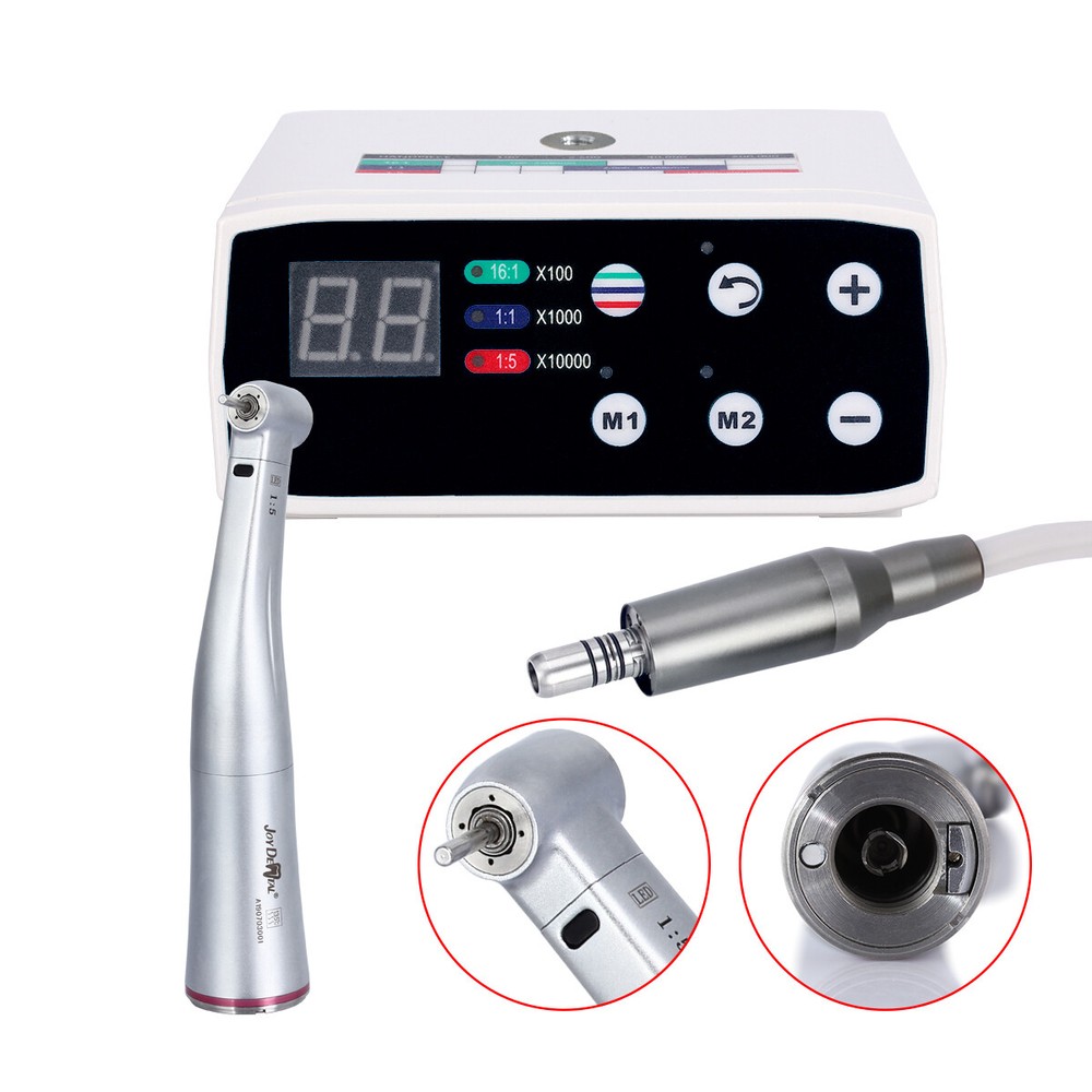 AZDENT Dental Brushless LED Electric Micro Motor/1:5 Increasing LED Handpiece