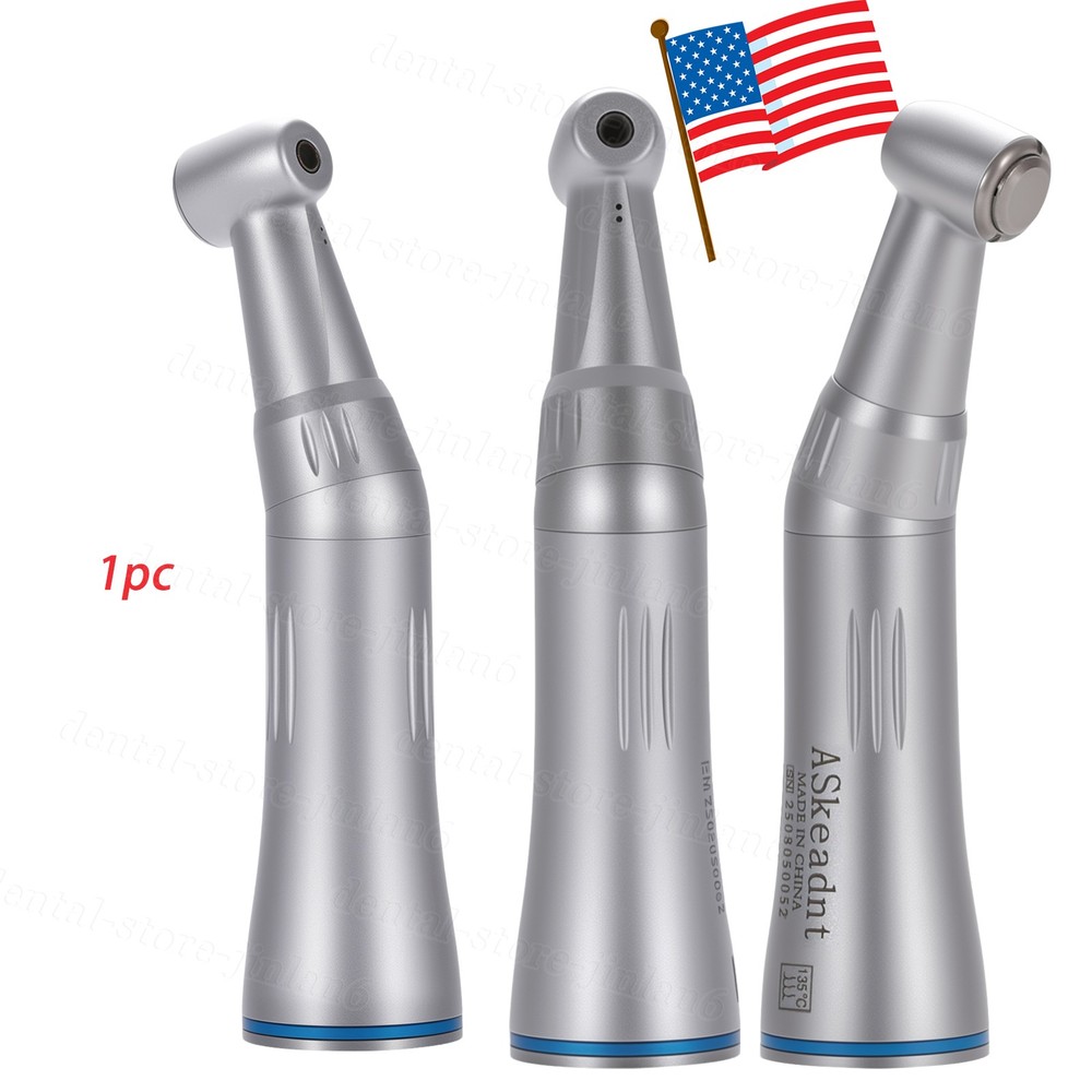 Dental Internal Water Spray Contra Angle E-type Low Speed Handpiece USA
