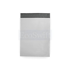25 10×13 ECOSWIFT WHITE POLY MAILERS SHIPPING ENVELOPES BAGS 2.35 MIL 10 x 13