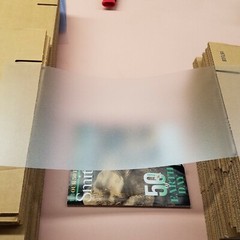.018″ x 8-7/8″ x 27″ CLEAR FROSTED TEXTURED LIGHT DIFFUSING PLASTIC SHEETS, NEW