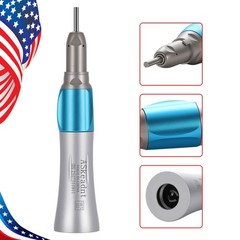 ASK Dental Slow Low Speed Handpiece Straight Air Motor E-type 2/4 Hole Fit NSK