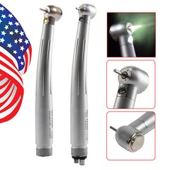 Dental Fiber Optic LED E-generator high speed handpiece 2Holes/4Holes