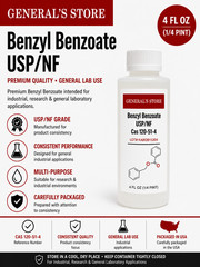 Kalama Benzyl Benzoate USP/NF- Assorted Sizes – Free Shipping