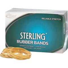 Rubber 24645 Sterling Rubber Bands Size #64, 1 lb Box Contains Approx. 425 Ba…