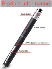 3 Packs Color 900Mile Laser Pointer Pen Green Blue Red Light Visible Beam Laze