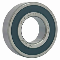2PACK USA Brand TIMKEN 6004-2RS C3 20X42X12MM C3 Double Rubber Seal Bearings