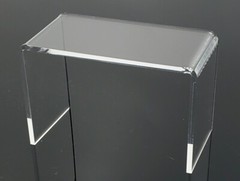 T’z Tagz Any 7-Inch-Deep Clear Acrylic Riser Display Stand New 2 Pack Variation