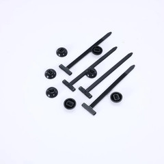 100PCS Nylon Universal Cable Heavy Duty Tie Buckle Self Locking Zip Ties Holder