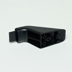 Choice Parts 2 PAK of WB7X7183 for GE Range Stove Oven Door Handle Black End Cap