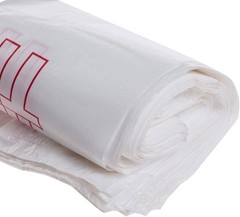 Plastic bags with handles，thank you bags，Measures 11.5″ X 6.25″ X 21″, 15mic,…