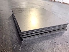 Titanium Plate 6AL4V 6″ x 6″ x .063″